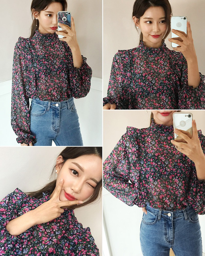 Tưởng là sến nhưng kiểu áo bèo nhún này lại được loạt sao Hàn đồng loạt lăng xê, và dự và sẽ rất hot trong thời gian tới Tưởng là sến nhưng kiểu áo bèo nhún này lại được loạt sao Hàn đồng loạt lăng xê, và dự và sẽ rất hot trong thời gian tới
