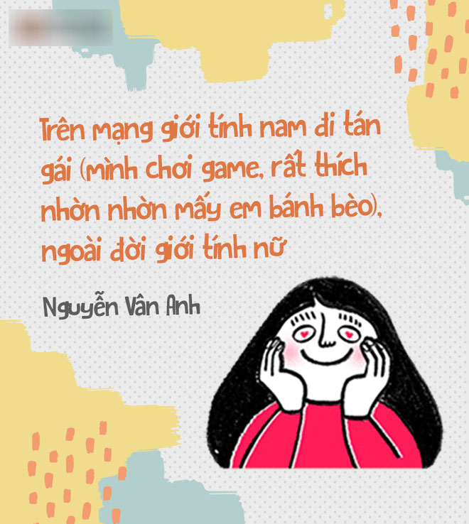 Ở ngoài đời và trên mạng, bạn khác nhau như thế nào? Ở ngoài đời và trên mạng, bạn khác nhau như thế nào?