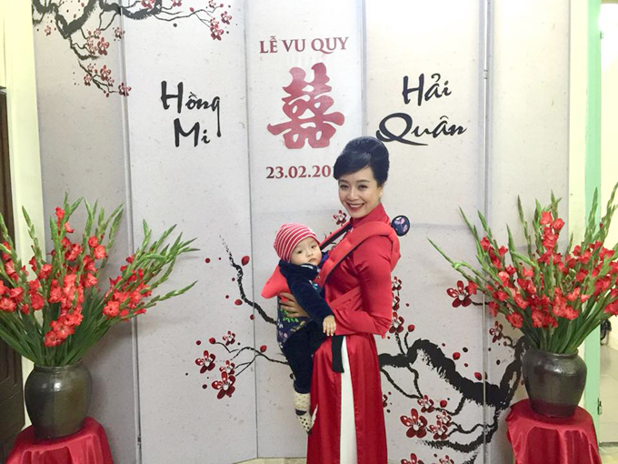 NSƯT Chiều Xuân cười không ngớt trong ngày con gái đầu lòng lấy chồng