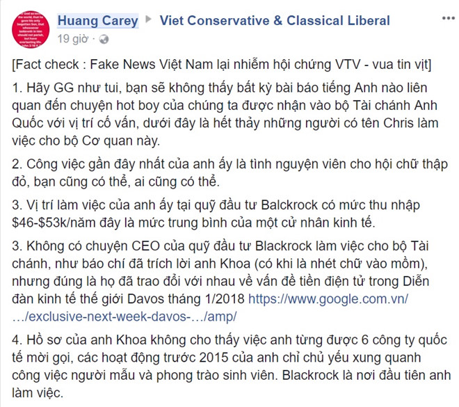 Chris Khoa: Mọi người đang hiểu lầm thông tin về mình