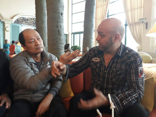 Flores tái ngộ võ sư Hoài Linh