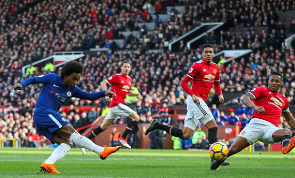 Man Utd đánh bại Chelsea, trở lại ngôi nhì bảng Ngoại hạng Anh