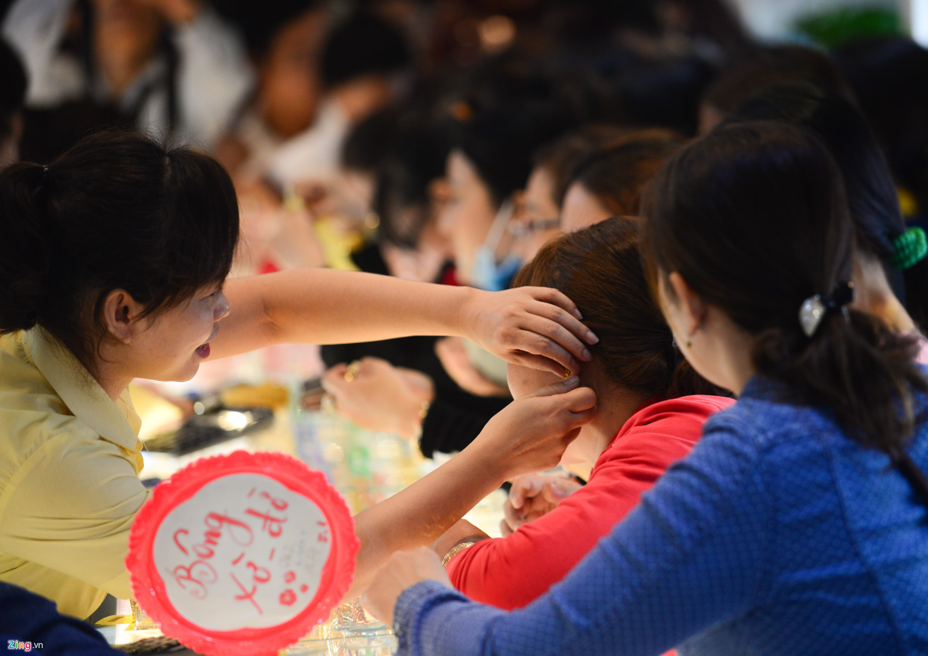 Cảnh chen chúc mua vàng ngày Thần Tài của người dân Sài Gòn