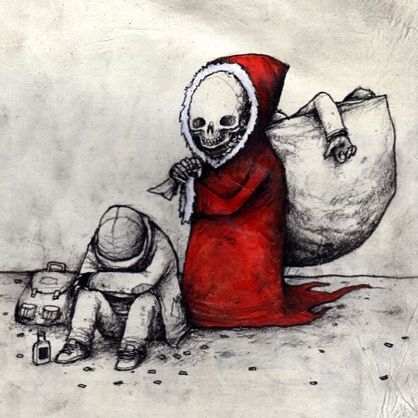 Mặt trái xã hội gây ám ảnh qua loạt tranh của họa sĩ Pháp