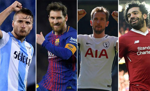 Kane hơn Messi bốn điểm trên đường đua Chiếc Giày Vàng