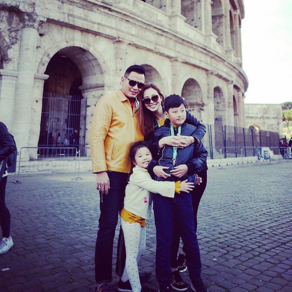 Tròn 10 tuổi, con trai của Quang Dũng - Jennifer Phạm ngày càng chững chạc và điển trai