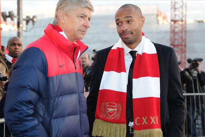 Thierry Henry thừa nhận mơ ước được thay thế Wenger tại Arsenal