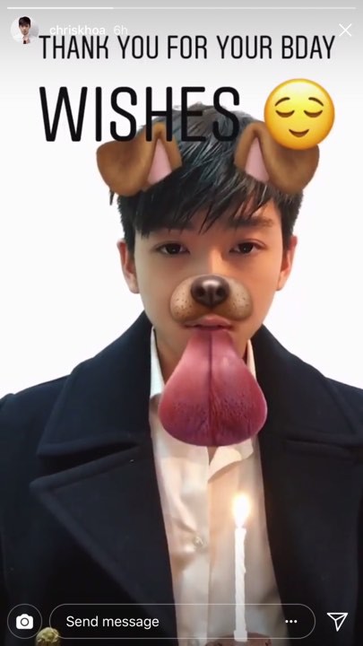 Hiếm hoi lắm Chris Khoa mới chịu chia sẻ ảnh đời thường đây này