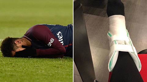 Neymar có nguy cơ nghỉ 3 tháng, chắc chắn vắng mặt trong trận tái đấu Real Neymar có nguy cơ nghỉ 3 tháng, chắc chắn vắng mặt trong trận tái đấu Real