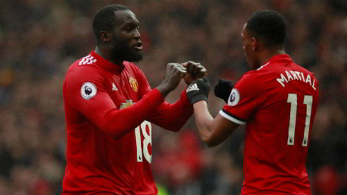 Lukaku và Martial trở thành bộ đôi ăn ý hàng đầu Man Utd