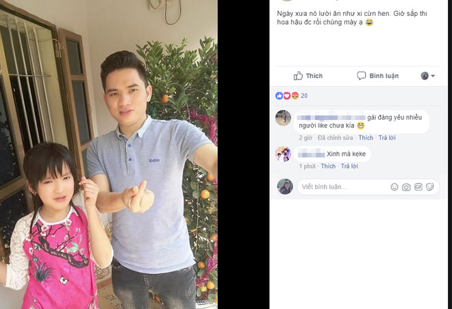 Bố, con gái và những bức ảnh tạo cơn sốt trên mạng xã hội Việt những ngày qua