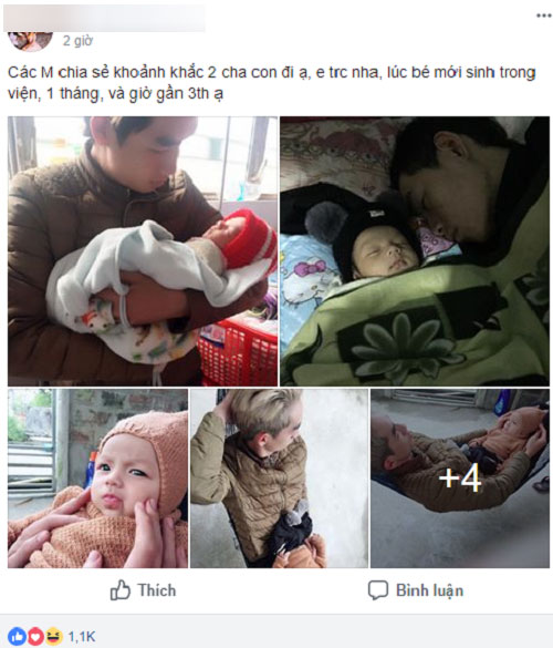 Series ảnh chứng minh, các mẹ đau đẻ cũng bằng thừa, con luôn là bản copy của bố, đến thần thái cũng hệt như nhau