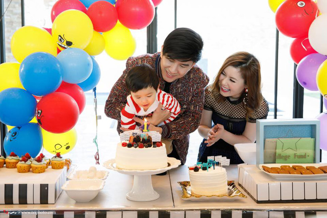 Đan Trường và vợ tổ chức sinh nhật tròn 1 tuổi cho con trai tại Mỹ