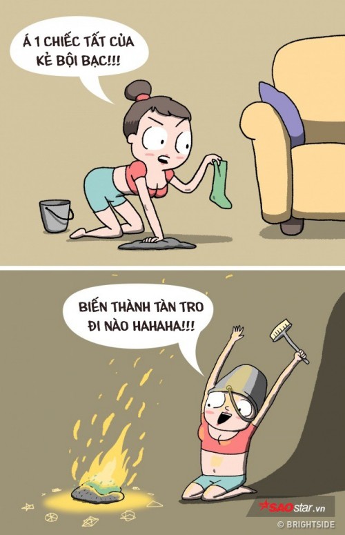 Bộ tranh vui về người yêu cũ khiến ai cũng phải gật đầu ‘Đúng quá đi thôi!’