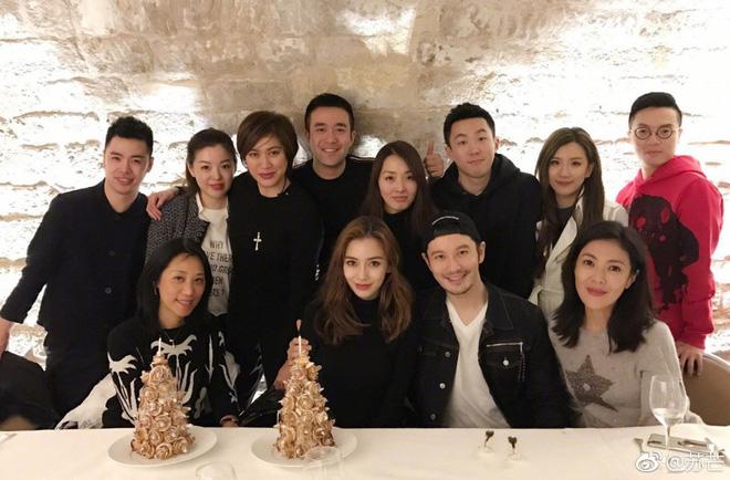 Đặt bánh mạ vàng chúc mừng sinh nhật Angelababy chỉ có thể là chồng quốc dân Huỳnh Hiểu Minh