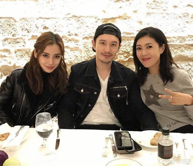 Đặt bánh mạ vàng chúc mừng sinh nhật Angelababy chỉ có thể là chồng quốc dân Huỳnh Hiểu Minh