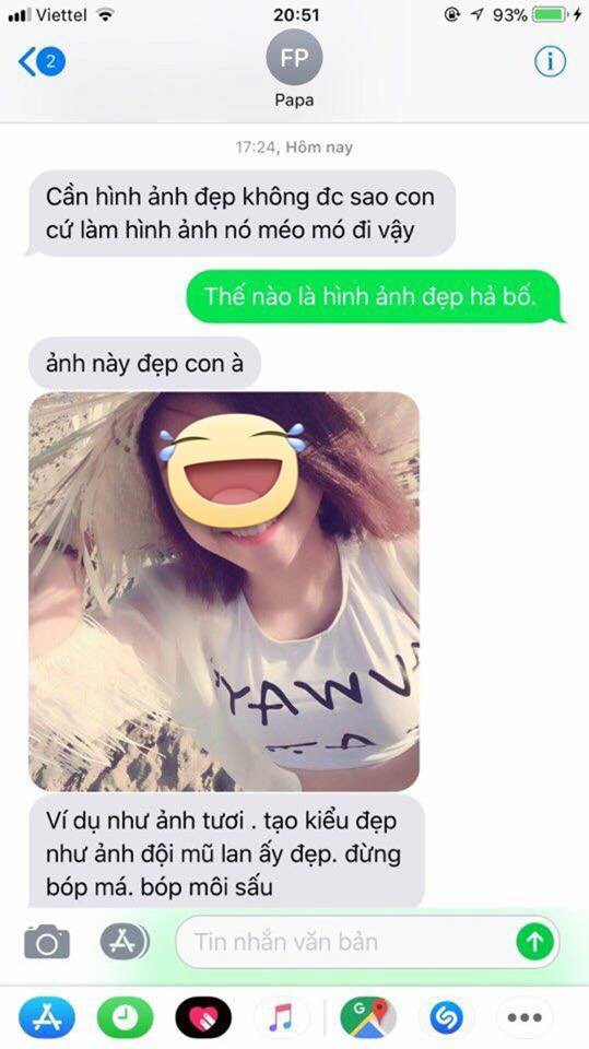 Tin nhắn của bố mẹ và ý nghĩa đằng sau khiến nhiều đứa con cay mắt