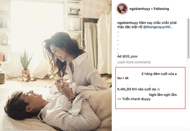 Sự thật sau màn cầu hôn bằng nhẫn kim cương của Ngô Kiến Huy dành cho Khổng Tú Quỳnh