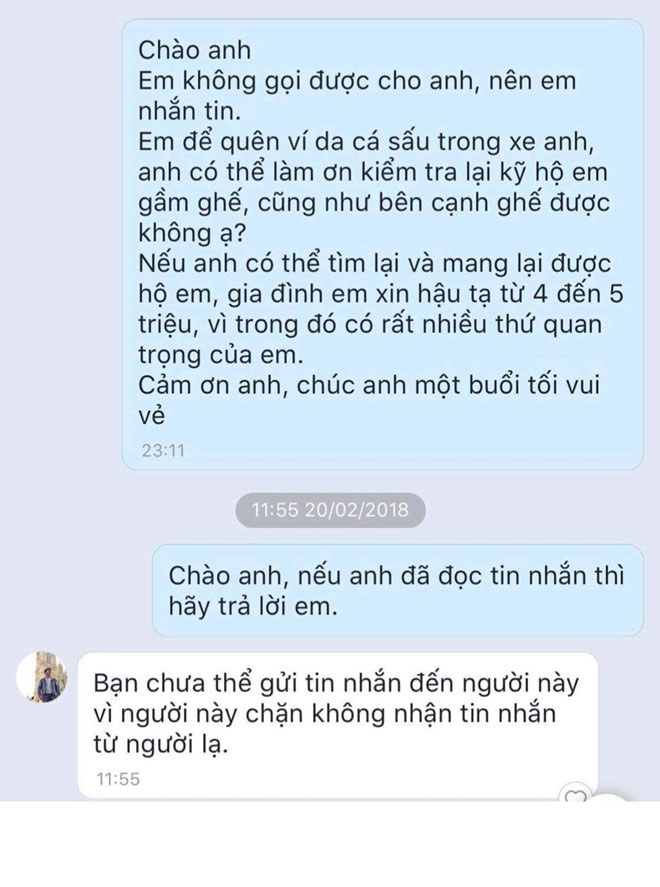 Tài xế Grab thừa nhận chiếm đoạt 10 triệu đồng khách để quên