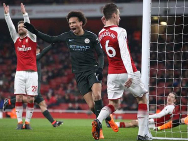 Man City tiếp tục đè bẹp Arsenal tại Ngoại hạng Anh