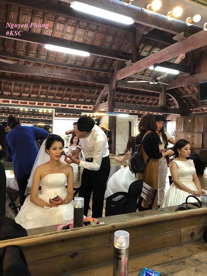 Chú rể dành 6 tháng học make-up để tự tay trang điểm cho vợ khi chụp hình cưới