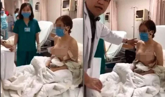 Vụ bác sĩ tung clip khám ngực bệnh mạng: Có quyền khởi kiện!