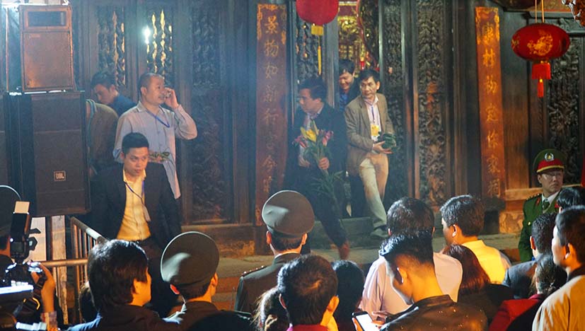 Phó Chủ tịch TP Nam Định nói gì về đoàn đại biểu lấy lộc trước ở đền Trần?