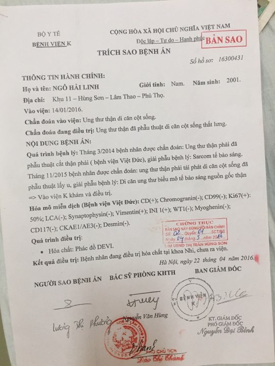 Số phận nghiệt ngã của cậu bé 17 tuổi bị ung thư di căn vẫn liên tục giành 2 giải học sinh giỏi