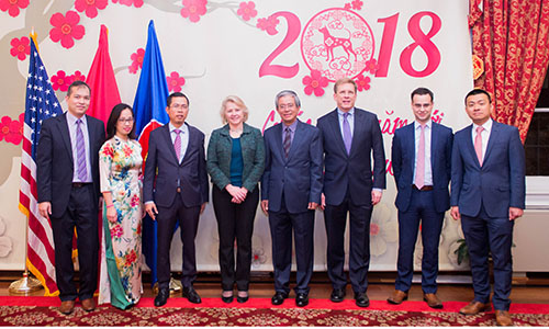Mỹ khẳng định coi trọng quan hệ với Việt Nam năm 2018
