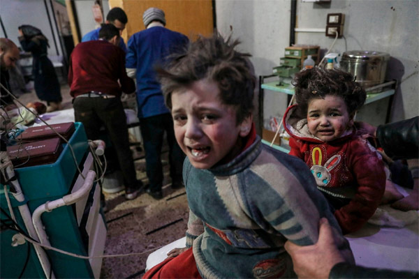Những hình ảnh nhói lòng ở địa ngục trần gian Syria Những hình ảnh nhói lòng ở địa ngục trần gian Syria