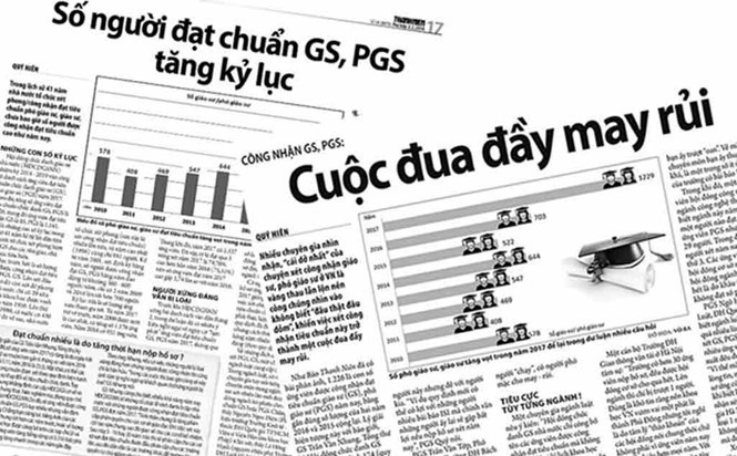 PGS vừa được công nhận xin rút vì bị tố “đạo văn”: Sẽ đồng ý nếu có lý do chính đáng PGS vừa được công nhận xin rút vì bị tố “đạo văn”: Sẽ đồng ý nếu có lý do chính đáng