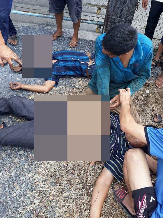 Cần cẩu chạm dây điện trung thế, tài xế chết thương tâm