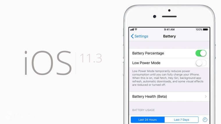 Cận cảnh cài đặt Battery Health trên iOS 11.3 cho phép tinh chỉnh hiệu năng CPU Cận cảnh cài đặt Battery Health trên iOS 11.3 cho phép tinh chỉnh hiệu năng CPU