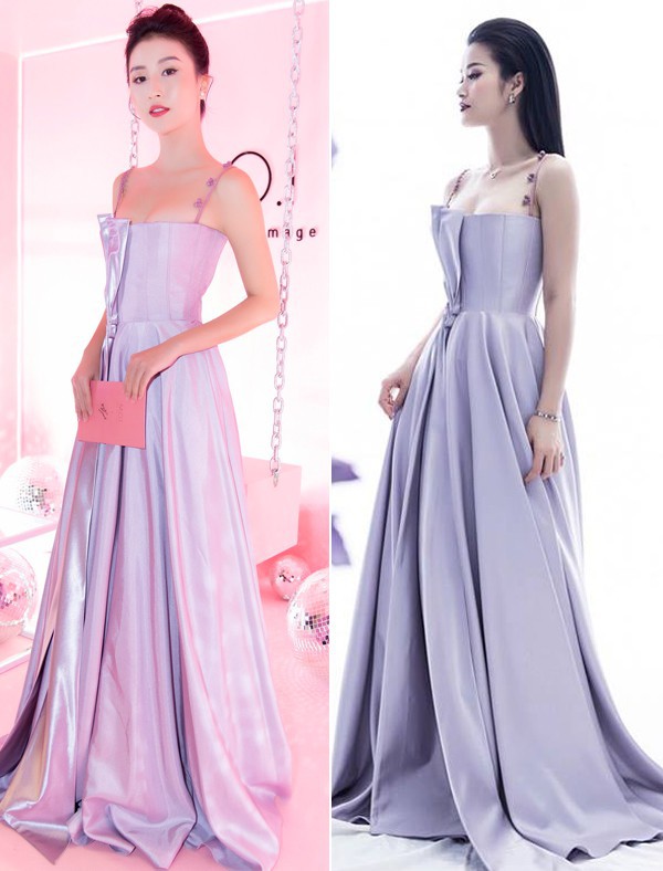 Khoe sắc vóc thanh tân trong chiếc đầm tím chuẩn trend, Quỳnh Anh Shyn nào có kém đàn chị Đông Nhi