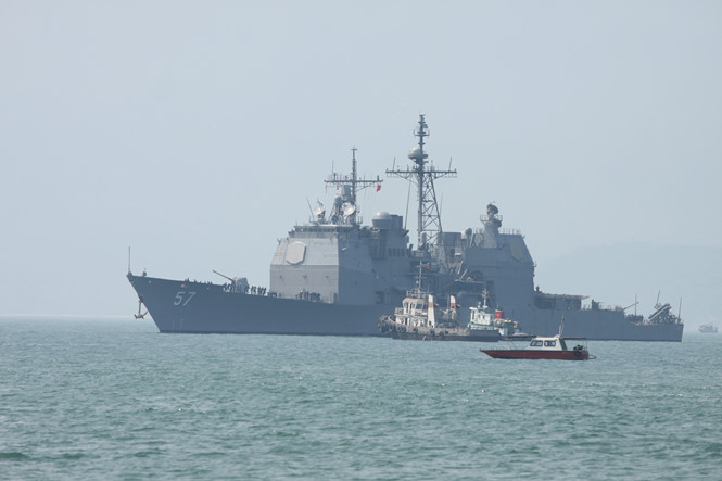 Người Đà Nẵng khó có cơ hội ngắm tàu sân bay USS Carl Vinson