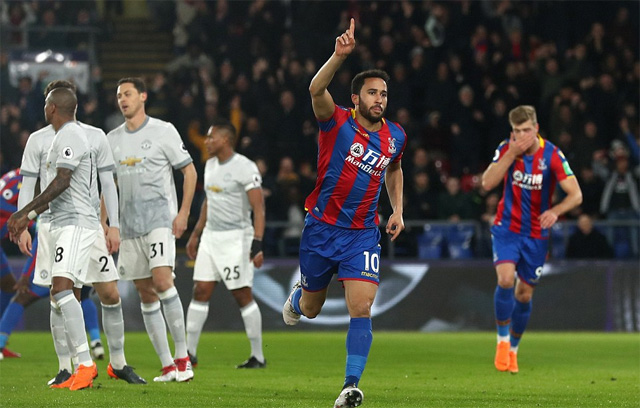 Crystal Palace 2-3 M.U: Matic ghi bàn phút cuối, M.U thắng nghẹt thở Crystal Palace