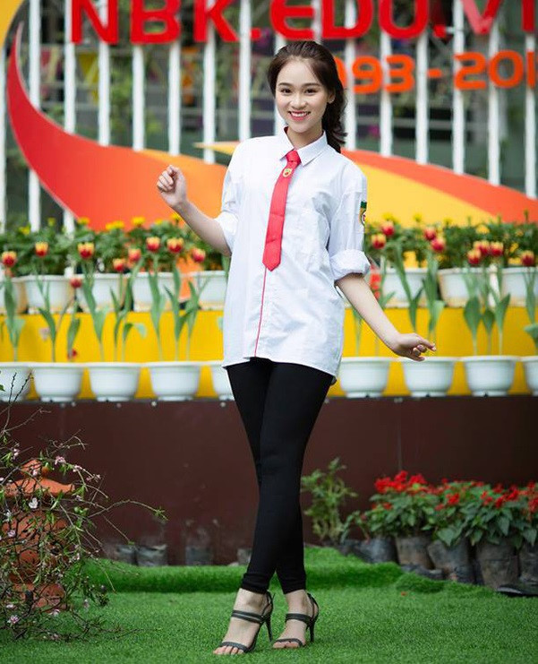 Dàn trai xinh gái đẹp của trường THPT Nguyễn Bỉnh Khiêm