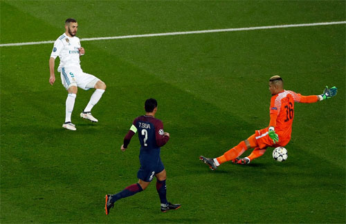 Thắng PSG lần thứ hai, Real thẳng tiến vào tứ kết