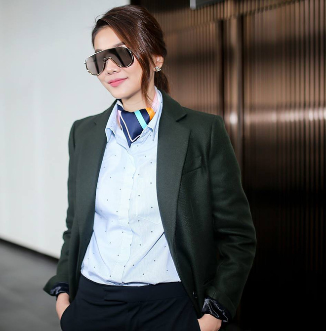 Tìm kiếm gợi ý diện đồ công sở từ chính phong cách của các người đẹp Việt