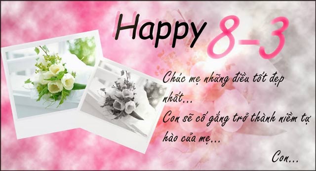 Những lời chúc lãng mạn và ngọt ngào đốn tim chị em trong dịp 8.3 Những lời chúc lãng mạn và ngọt ngào đốn tim chị em trong dịp 8.3
