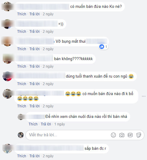 Ông bố hai con đòi bán bớt một đứa vì hay cãi lý, nuôi không thích nữa, dân mạng chẳng ai phản đối còn ôm bụng cười