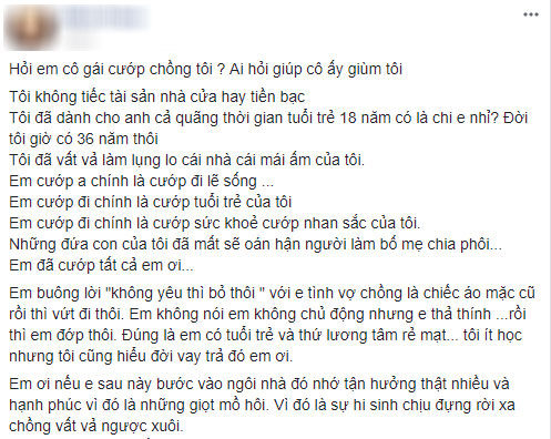 Nhói tim khi đọc bức tâm thư vợ gửi cho tình nhân của chồng: Nhớ nhận quà 8/3 chồng chị mua cho em