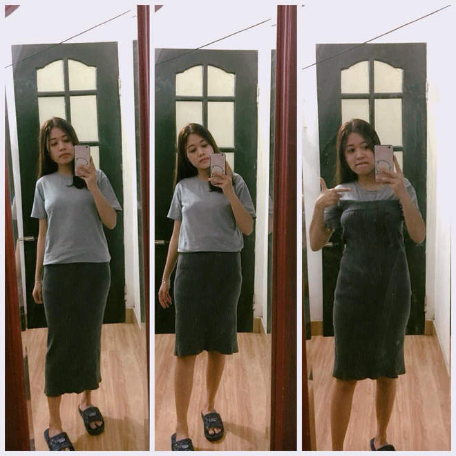 Đặt mua váy trên mạng, thiếu nữ cao 1m68 kêu trời vì phải kéo đến tận nách mới mặc vừa