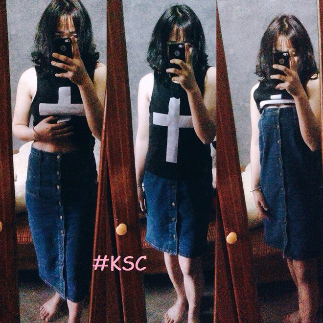 Đặt mua váy trên mạng, thiếu nữ cao 1m68 kêu trời vì phải kéo đến tận nách mới mặc vừa