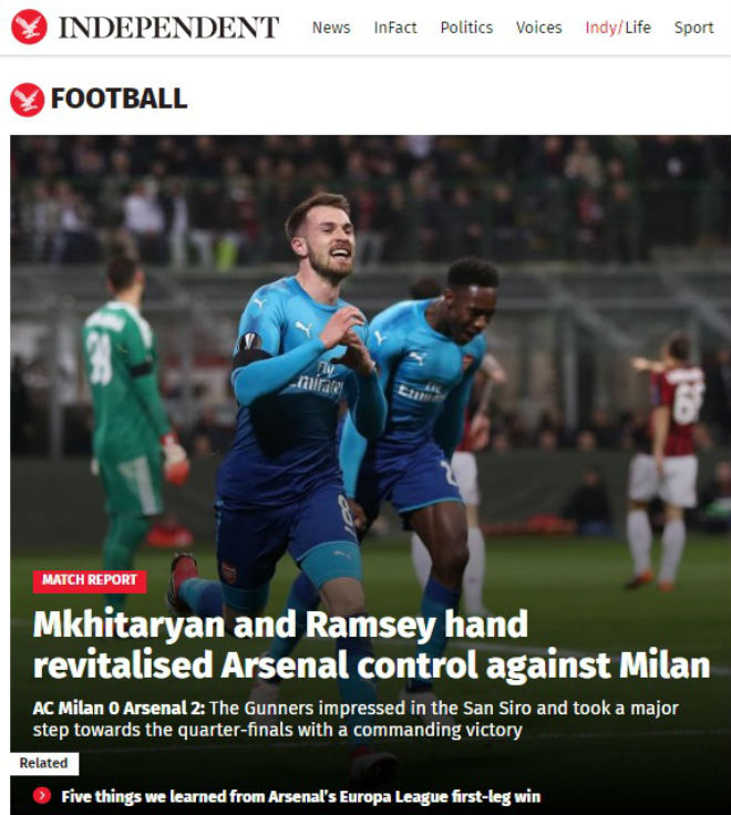 Arsenal làm câm lặng AC Milan: Báo Anh ngỡ ngàng, fan khó xử với Wenger