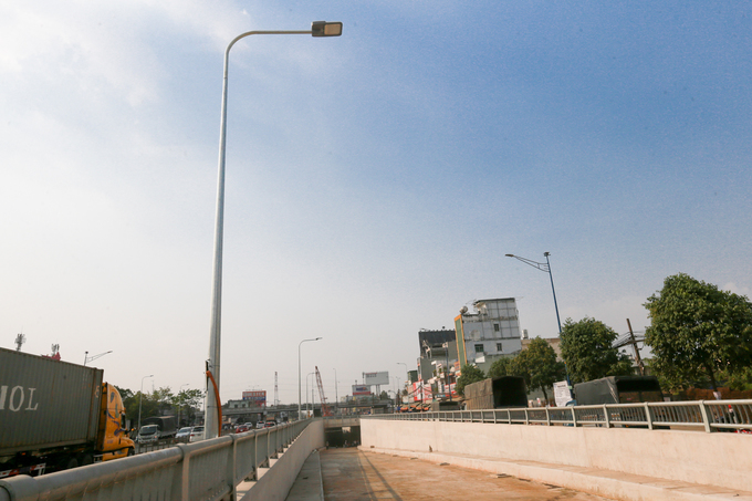 Hầm chui cửa ngõ Tây Bắc TP HCM trước ngày thông xe