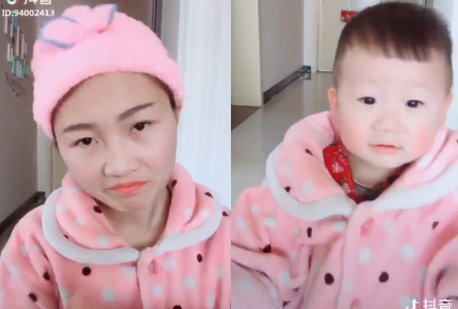 Hội con gái hưởng ứng trào lưu Vỗ mặt hồi xuân hài hước