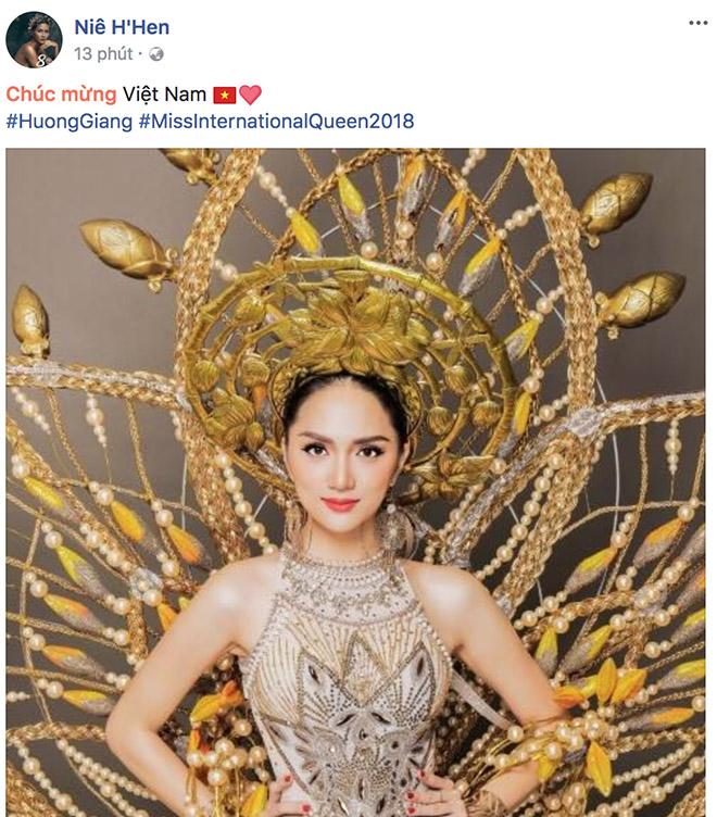 Cảm xúc vỡ oà của sao Việt trước chiến thắng vang dội của tân Hoa hậu Chuyển giới Hương Giang