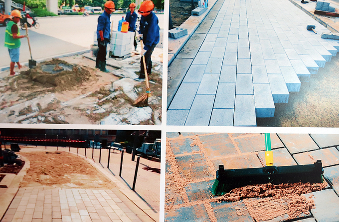 Hà Nội đề xuất lát đá hoa cương Bình Định cho vỉa hè Hồ Gươm