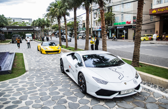 Đoàn siêu xe Việt Nam hội tụ ở Đà Nẵng